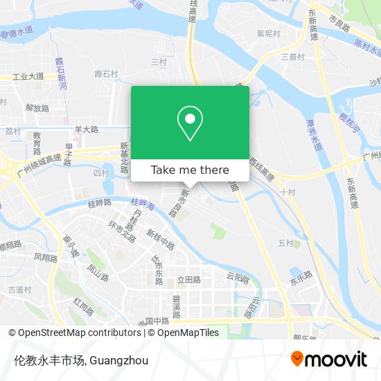 伦教永丰市场 map