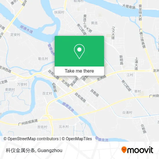 科仪金属分条 map