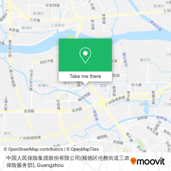 中国人民保险集团股份有限公司(顺德区伦教街道三农保险服务部) map