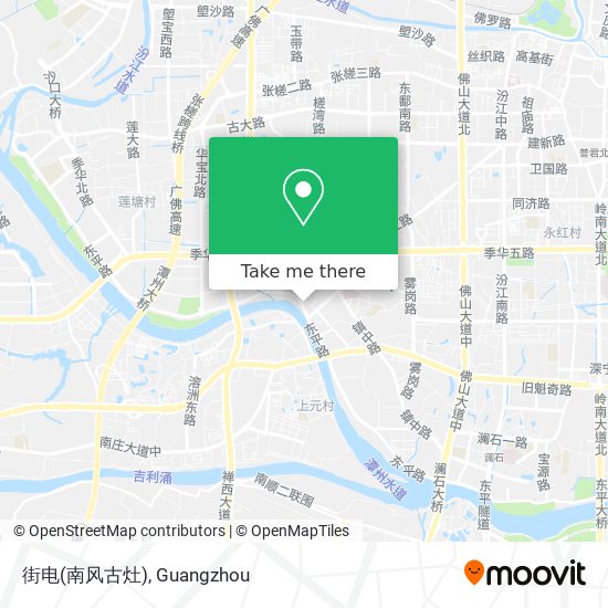 街电(南风古灶) map
