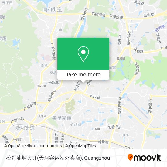 松哥油焖大虾(天河客运站外卖店) map