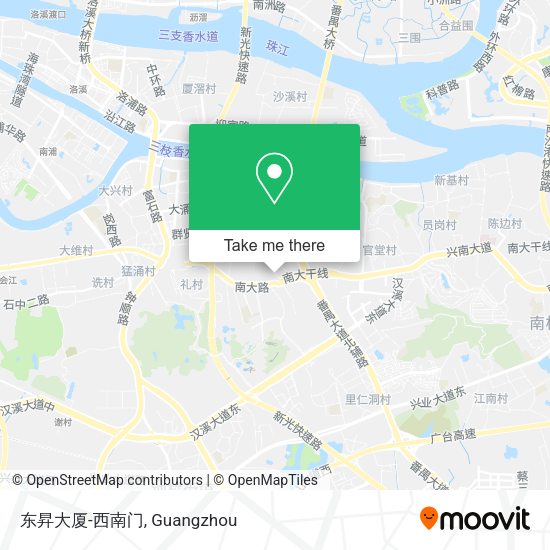 东昇大厦-西南门 map
