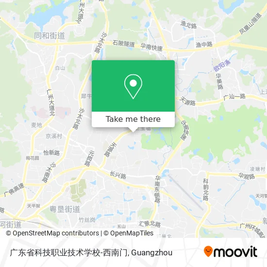 广东省科技职业技术学校-西南门 map