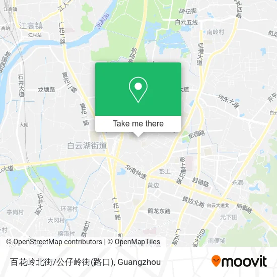 百花岭北街/公仔岭街(路口) map