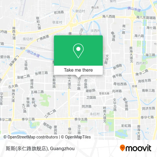 斯斯(亲仁路旗舰店) map