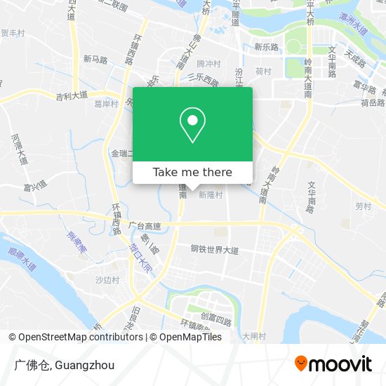 广佛仓 map