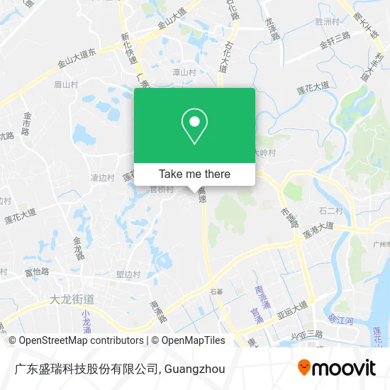广东盛瑞科技股份有限公司 map