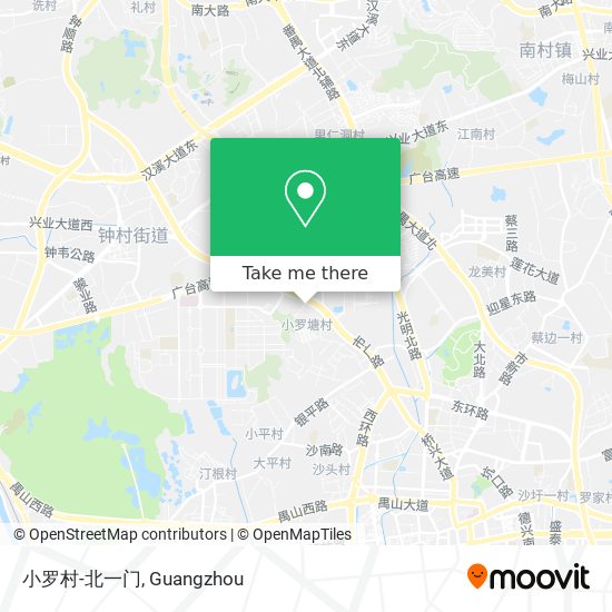 小罗村-北一门 map