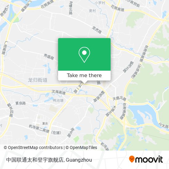 中国联通太和登宇旗舰店 map