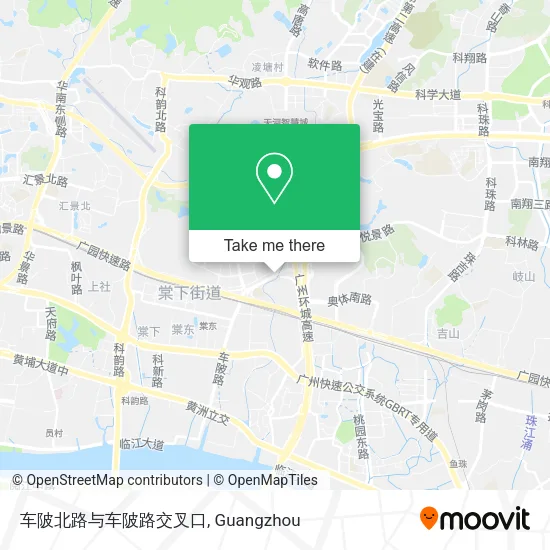 车陂北路与车陂路交叉口 map