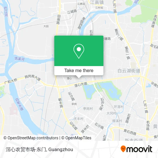 滘心农贸市场-东门 map