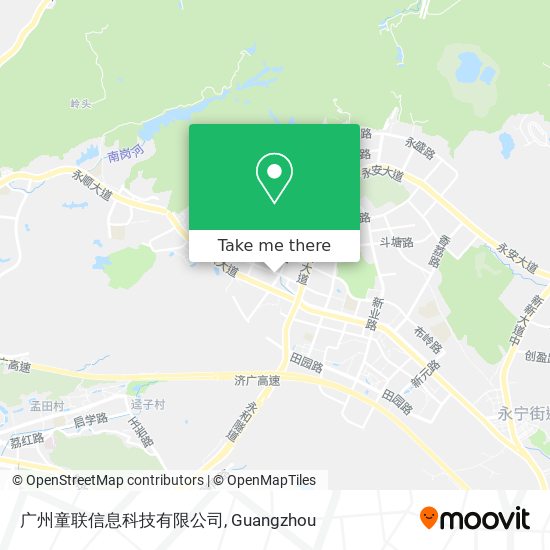 广州童联信息科技有限公司 map