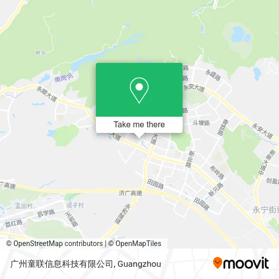 广州童联信息科技有限公司 map