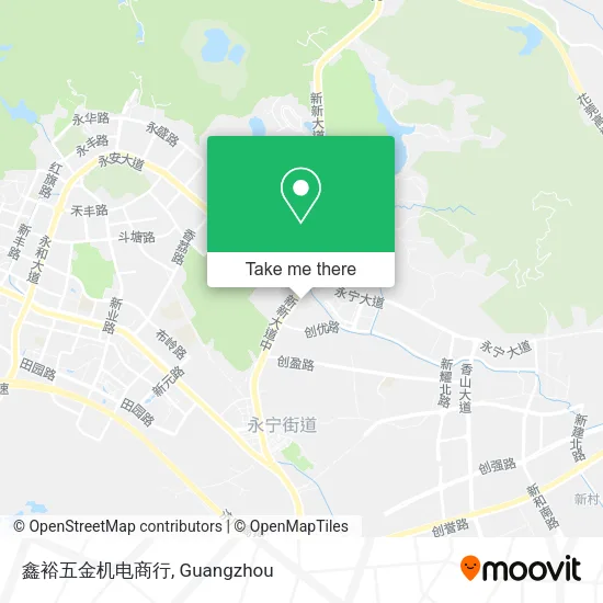 鑫裕五金机电商行 map