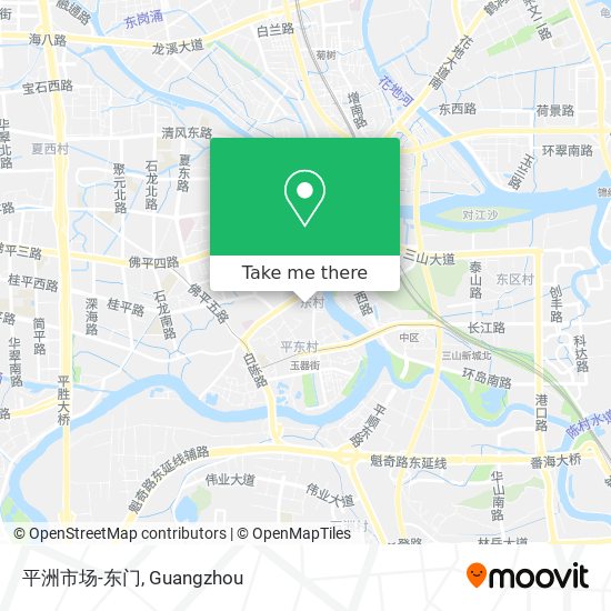 平洲市场-东门 map