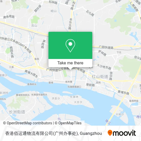 香港佰运通物流有限公司(广州办事处) map