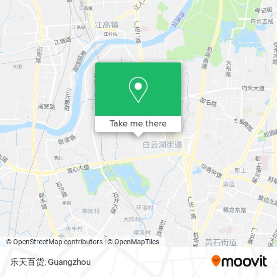 乐天百货 map