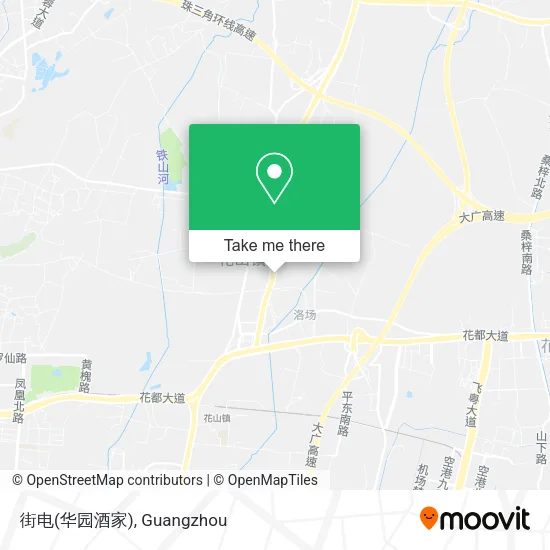 街电(华园酒家) map