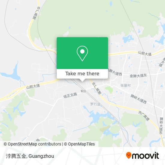 浡腾五金 map