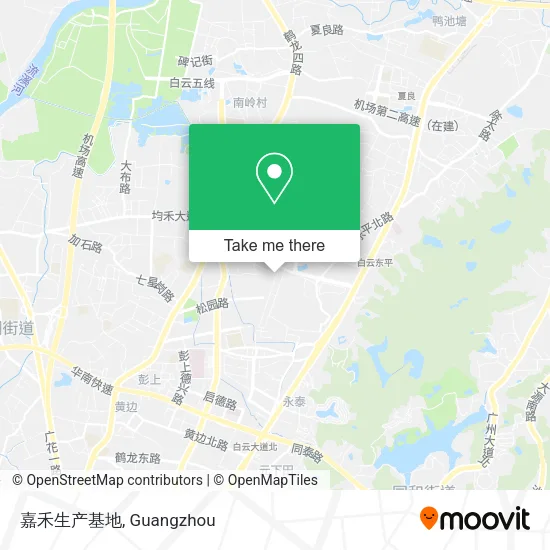 嘉禾生产基地 map