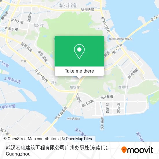 武汉宏础建筑工程有限公司广州办事处(东南门) map