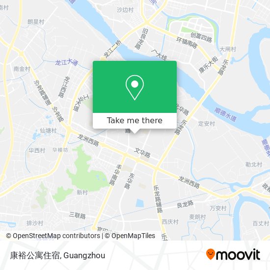 康裕公寓住宿 map