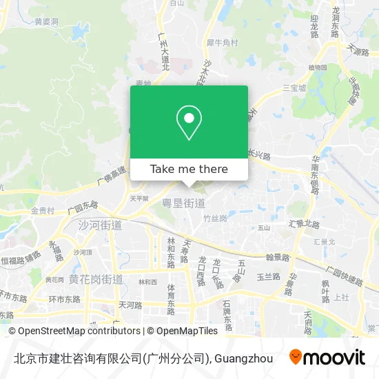 北京市建壮咨询有限公司(广州分公司) map