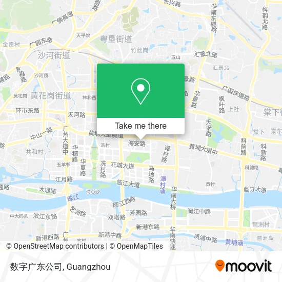数字广东公司 map