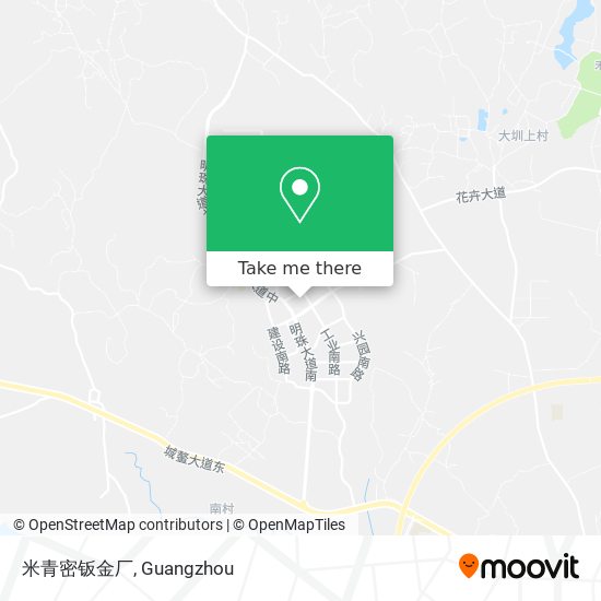 米青密钣金厂 map