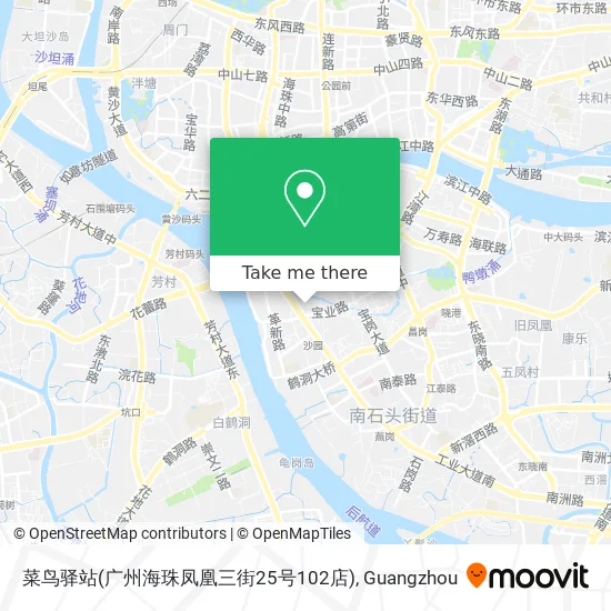 菜鸟驿站(广州海珠凤凰三街25号102店) map