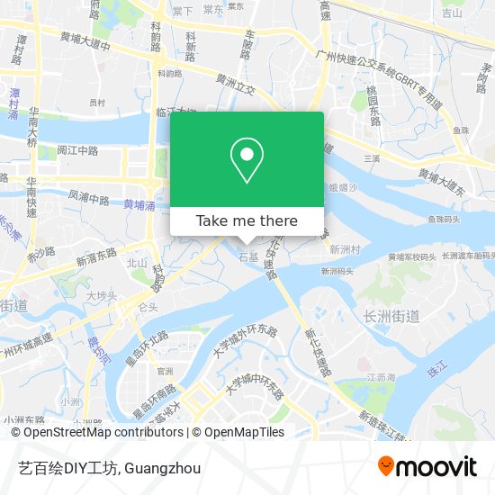 艺百绘DIY工坊 map