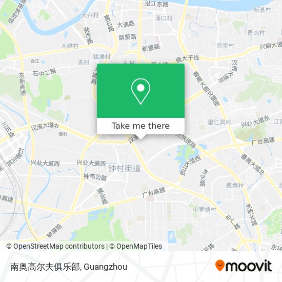 南奥高尔夫俱乐部 map