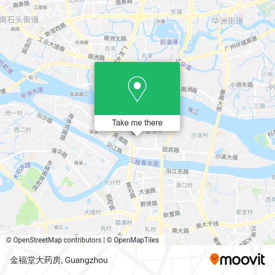 金福堂大药房 map