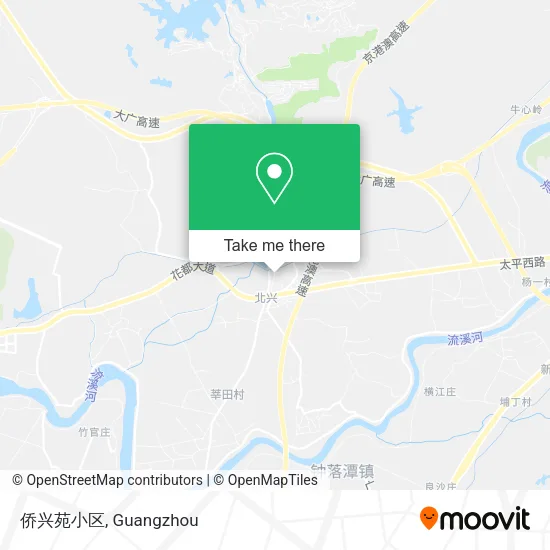 侨兴苑小区 map