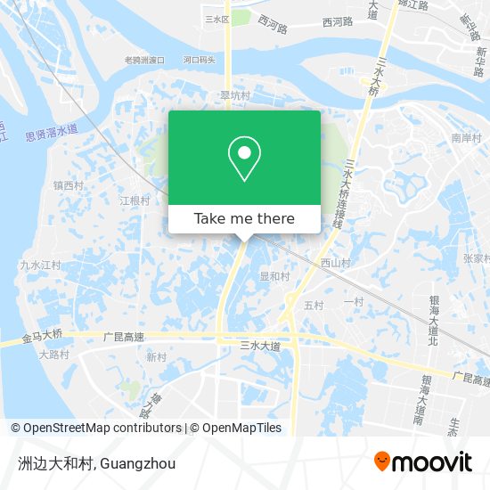 洲边大和村 map
