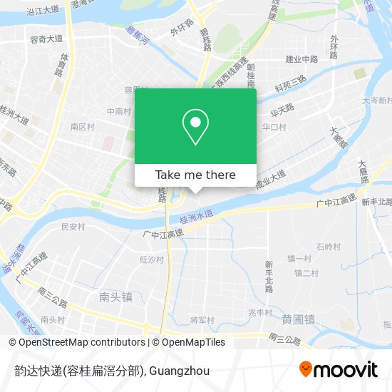 韵达快递(容桂扁滘分部) map