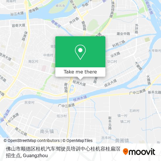 佛山市顺德区桂机汽车驾驶员培训中心桂机容桂扁滘招生点 map