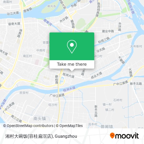 湘村大碗饭(容桂扁滘店) map