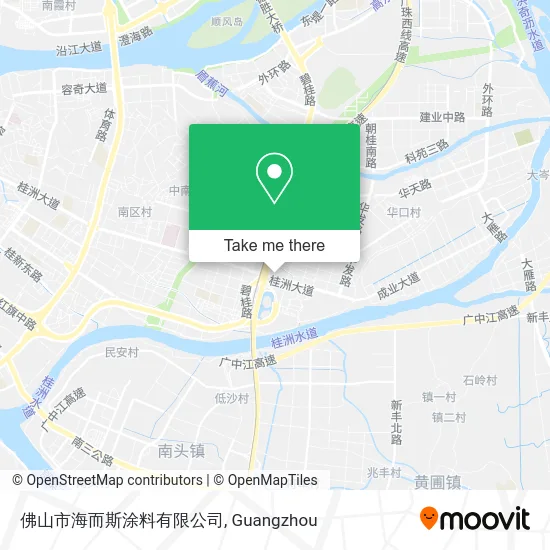 佛山市海而斯涂料有限公司 map