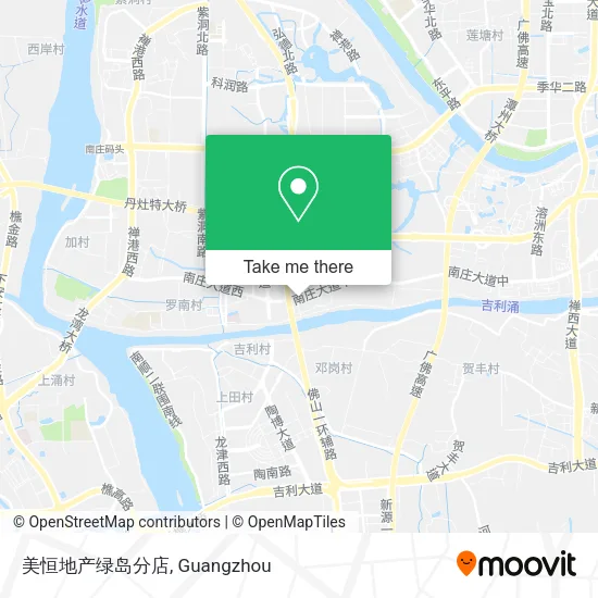 美恒地产绿岛分店 map