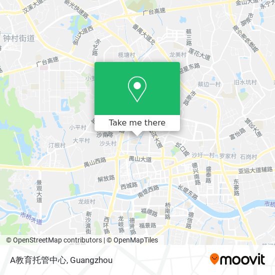 A教育托管中心 map