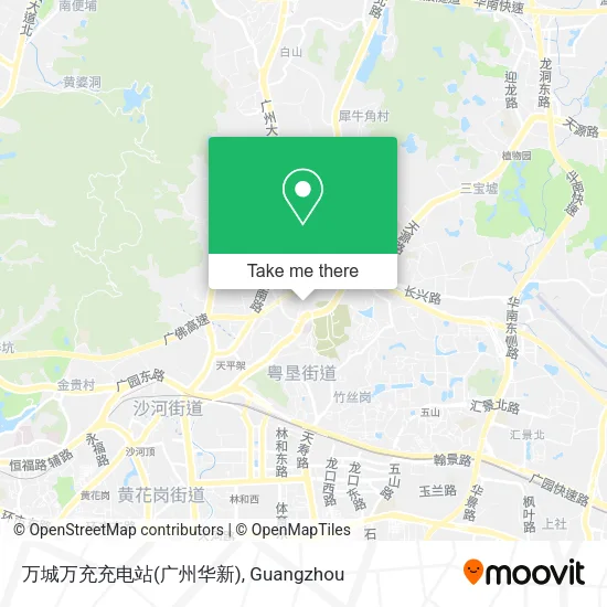 万城万充充电站(广州华新) map