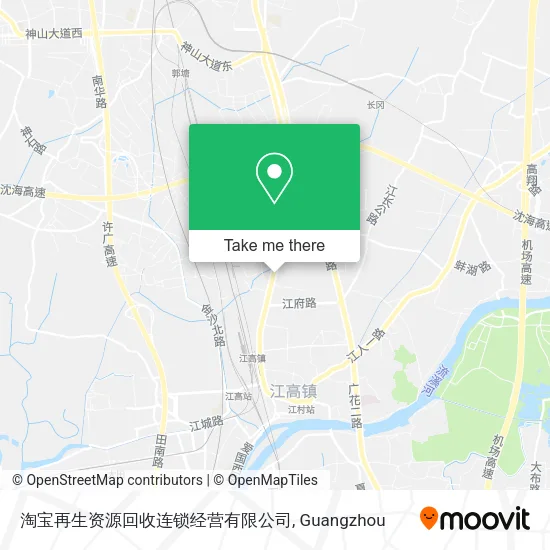 淘宝再生资源回收连锁经营有限公司 map