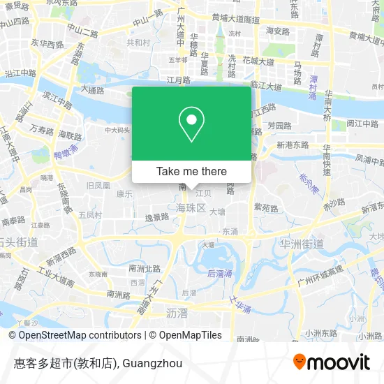 惠客多超市(敦和店) map