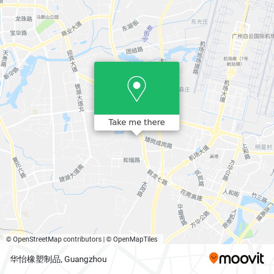 华怡橡塑制品 map