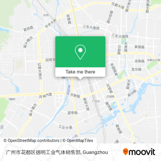 广州市花都区德明工业气体销售部 map