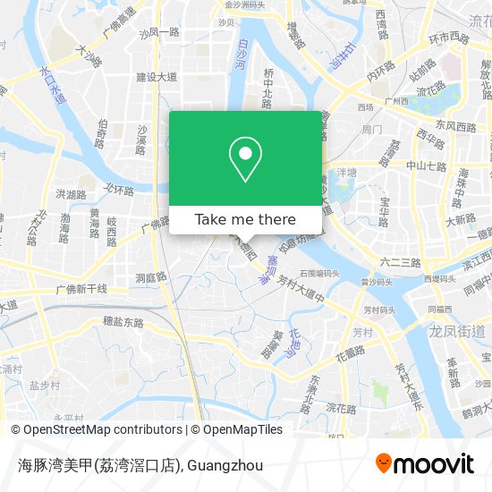 海豚湾美甲(荔湾滘口店) map