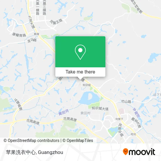 苹果洗衣中心 map