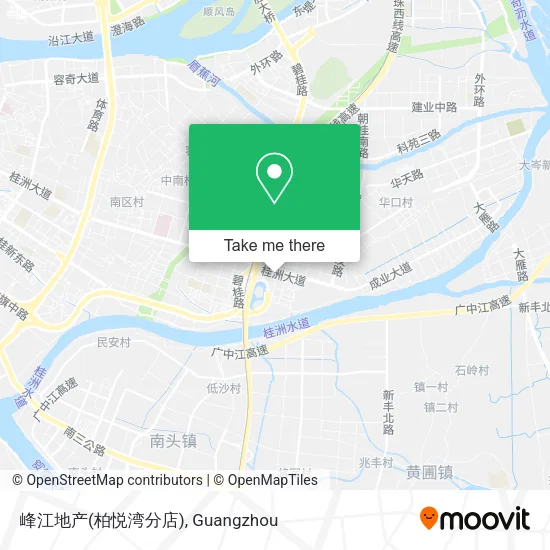 峰江地产(柏悦湾分店) map
