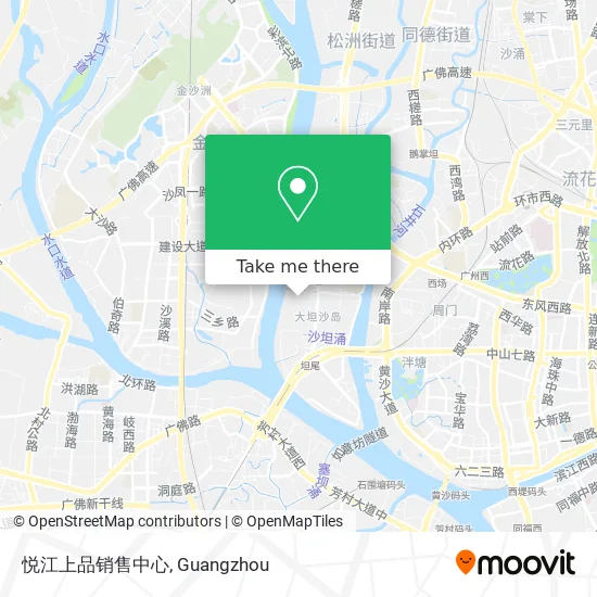 悦江上品销售中心 map